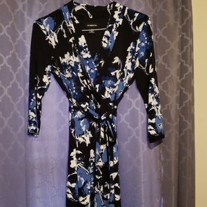 Liz Claiborne faux wrap dress Size S